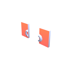 Door Sliding Double Round
